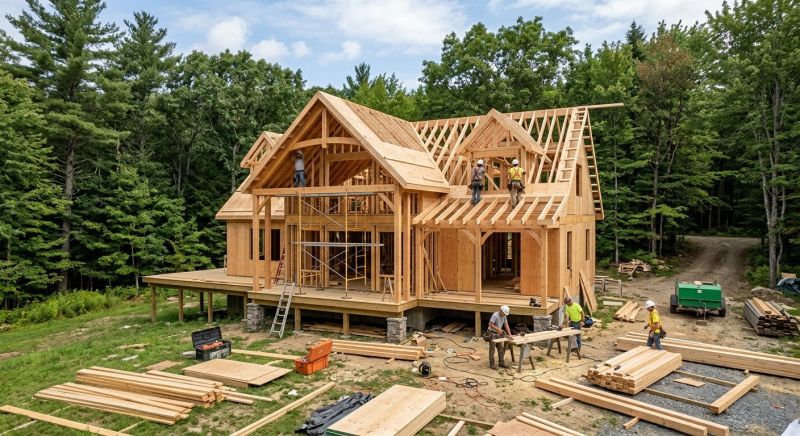 Custom House Building in Sonoma County, CA