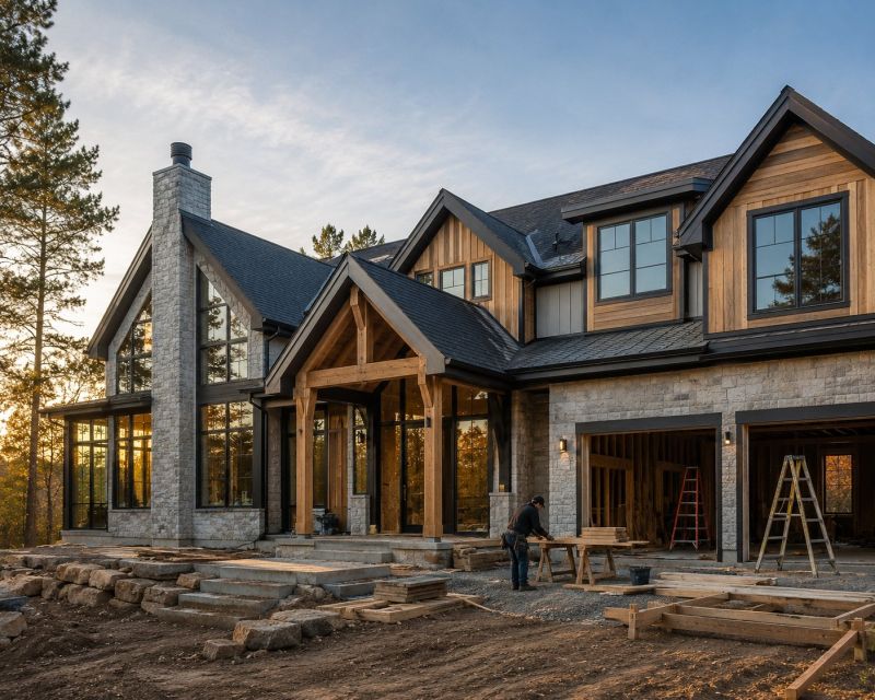 Farmhouse Construction in Marin County, CA