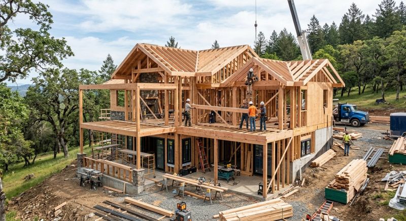 New House Construction in Napa, CA